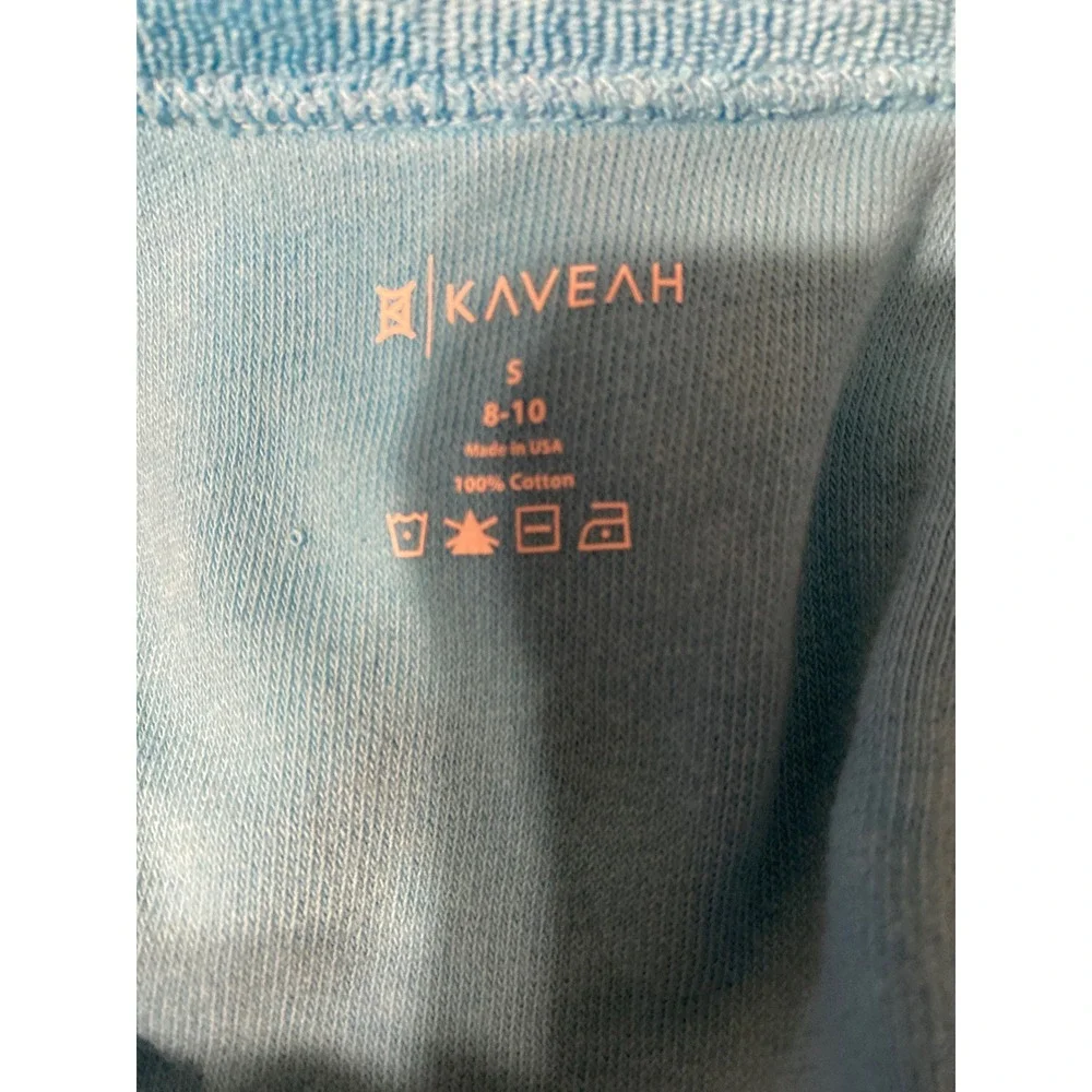 Kaveah Kids Ibiza Blue Terry Cloth Tank and Shorts Set Size S 8-10 NWT